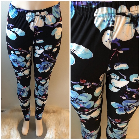 ❣️🍍SALE🍍❣️ Floral Print Legging - Picture 2 of 6